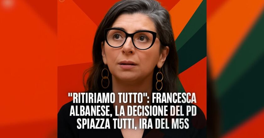 Torino, il Pd ritira le firme sulla cittadinanza a Francesca Albanese: caos nella sinistra…