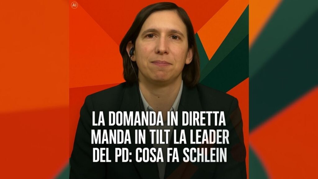 Elly Schlein Domanda in diretta