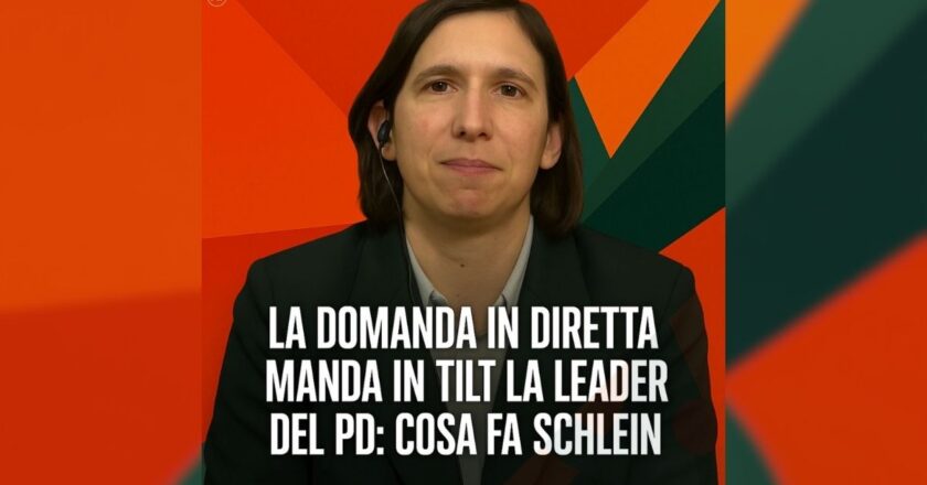 Evita la risposta: Elly Schlein e la domanda-chiave nello studio di In Altre Parole