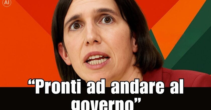 “Pronti ad andare al governo”… Schlein alza il livello dello scontro politico dopo le regionali