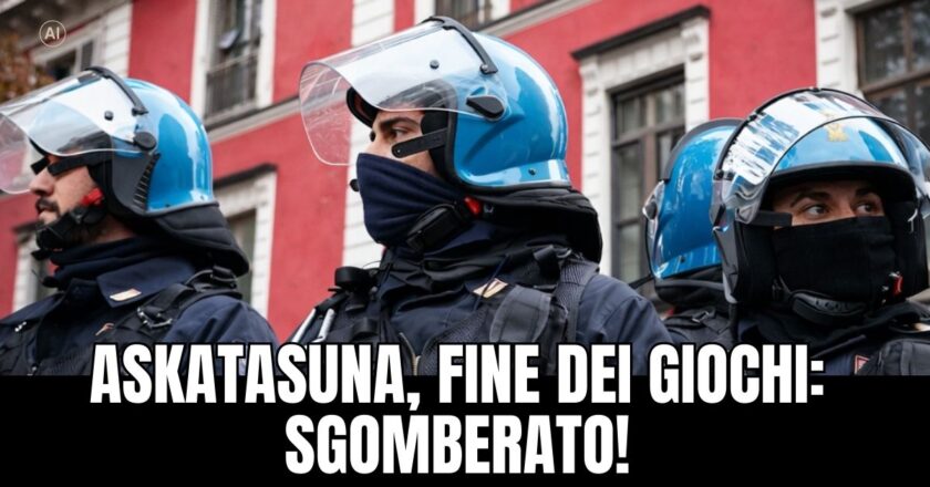 Torino chiude i conti con Askatasuna: sequestro e sigilli allo storico centro sociale