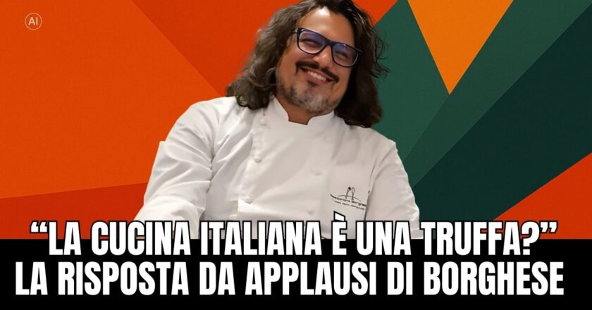 Alessandro Borghese risponde al Times: “Chi critica la cucina italiana rosica”