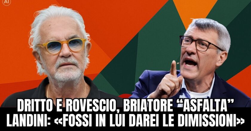 Briatore senza filtri contro Landini: “Si dimetta, i sindacati non servono più”