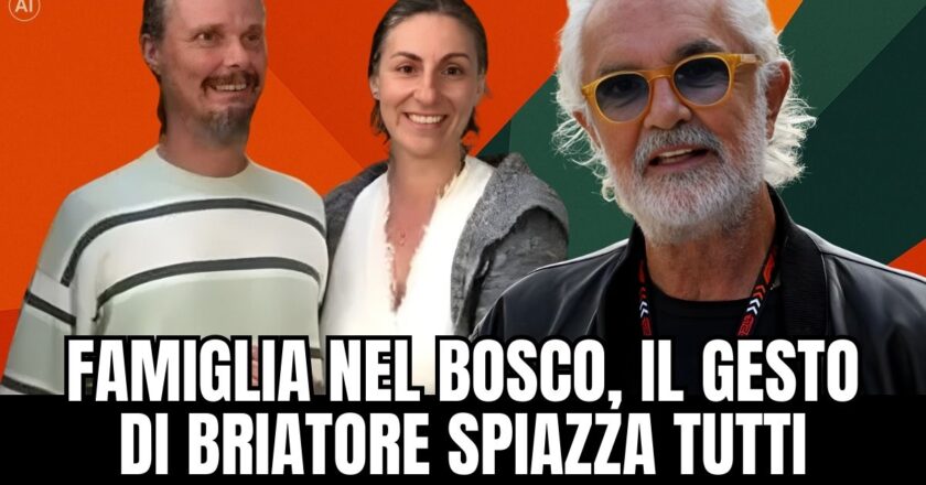 Famiglia nel bosco, Briatore pronto a pagare i lavori della casa