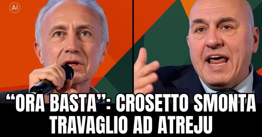 Crosetto smonta Travaglio ad Atreju: uno scontro che ha fatto scintille