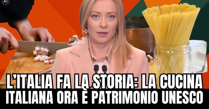 L’Italia fa la storia: la cucina italiana ora è Patrimonio UNESCO