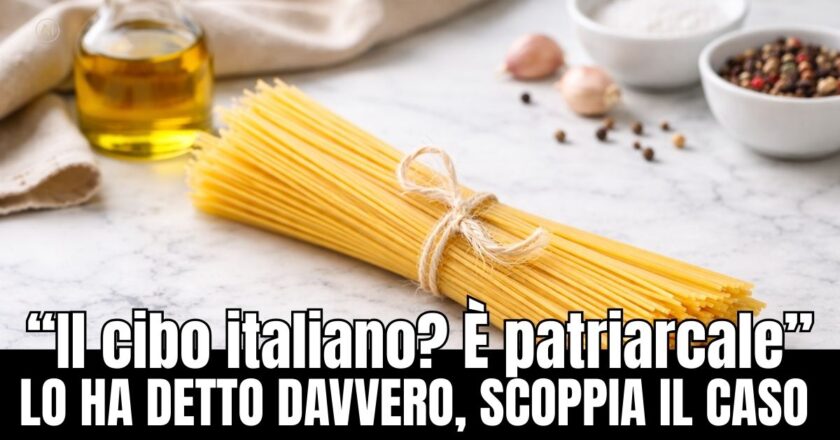 Quando gli spaghetti diventano oppressione: il delirio ideologico contro la cucina italiana
