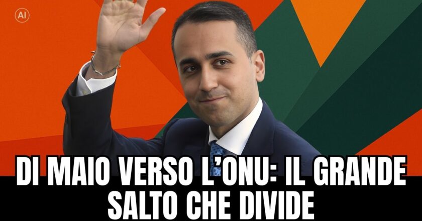 Di Maio all’ONU per la pace in Medio Oriente: l’ennesimo salto in avanti dell’ex grillino