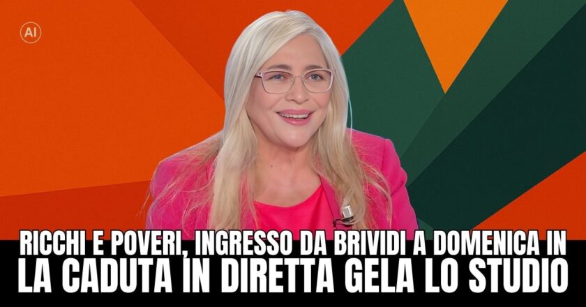Lo scivolone dei Ricchi e Poveri a Domenica In, diventa virale