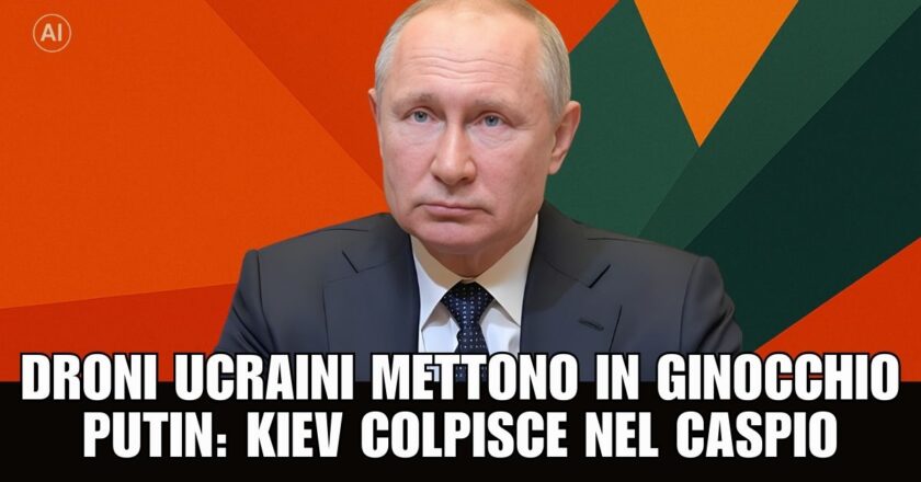 Droni ucraini colpiscono obiettivi russi nel Mar Caspio