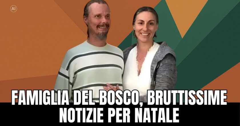 Natale lontano da casa: la “famiglia nel bosco” resta separata
