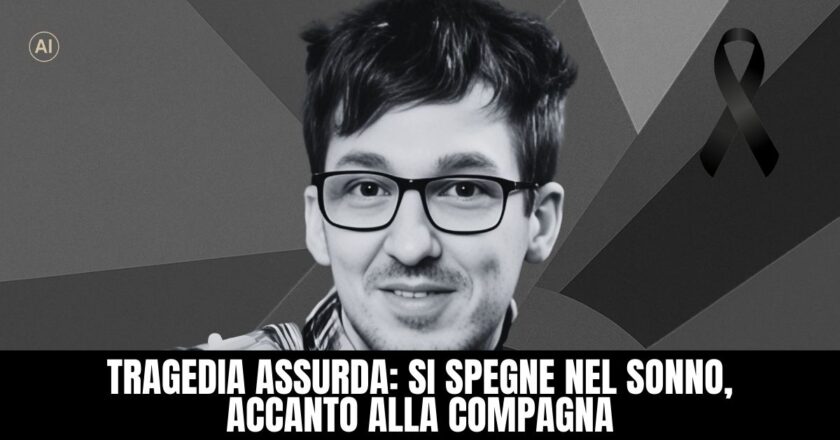 Una vita spezzata nel sonno: Chioggia piange Federico, papà di 36 anni