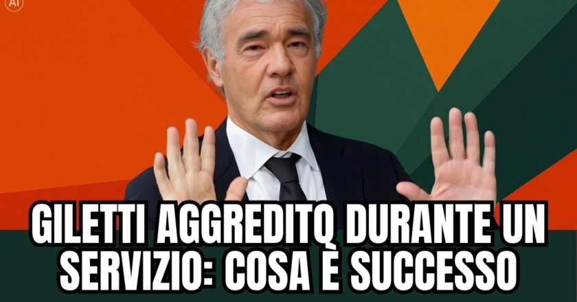 Giletti aggredito, il conduttore colpito mentre faceva il suo lavoro