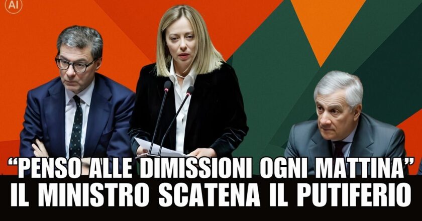 Il ministro e l’autoironia al Senato: “Ogni mattina penso alle dimissioni, ma vado avanti per il Paese”