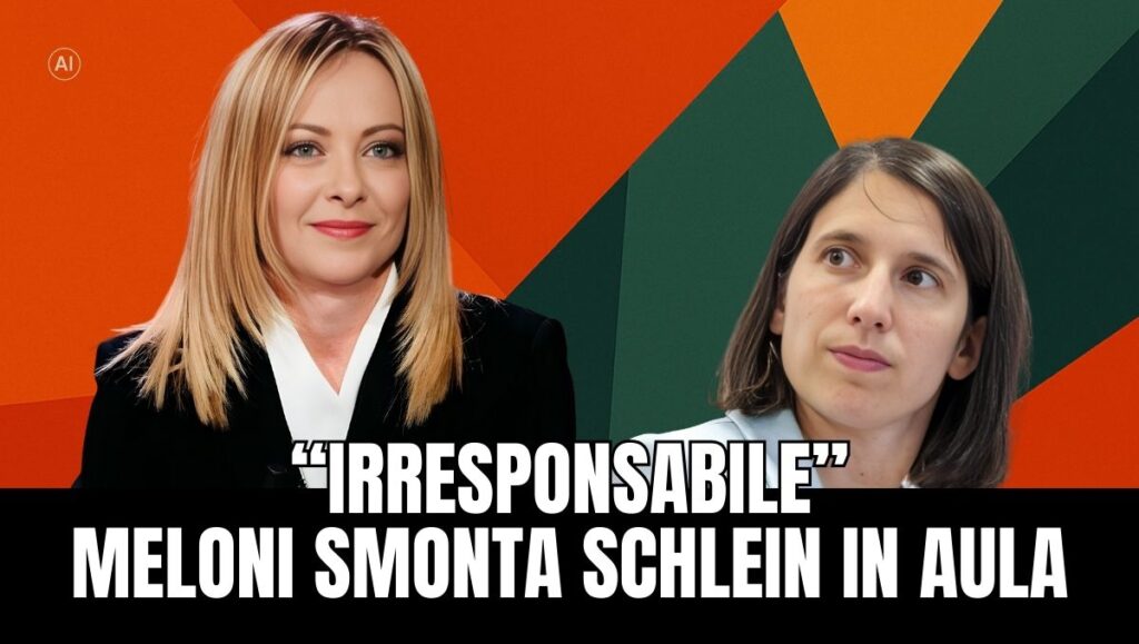 Meloni Schelin Irresponsabile