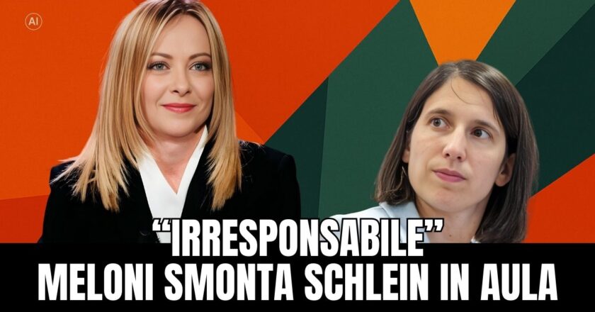 Scontro Meloni-Schlein: “Dipingere l’Italia come un Paese affamato è inaccettabile”