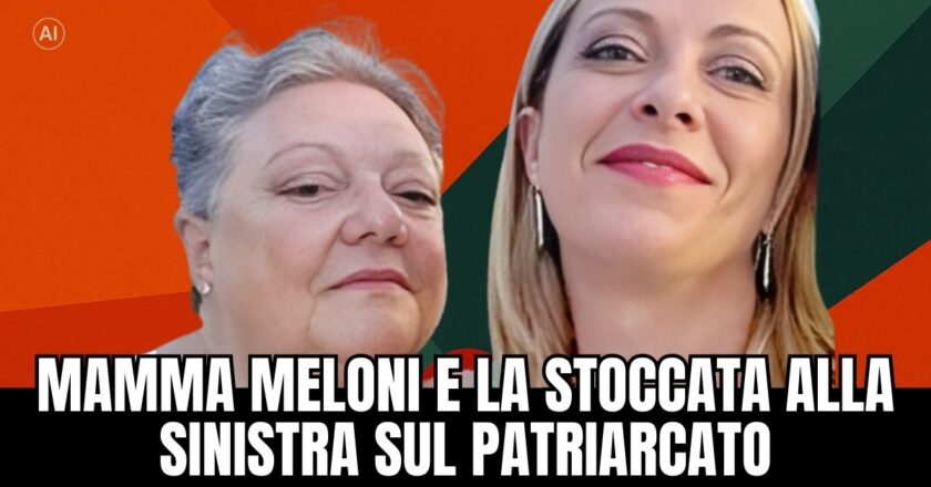 “A casa nostra il patriarcato non esiste”: la mamma di Giorgia Meloni racconta le sue figlie