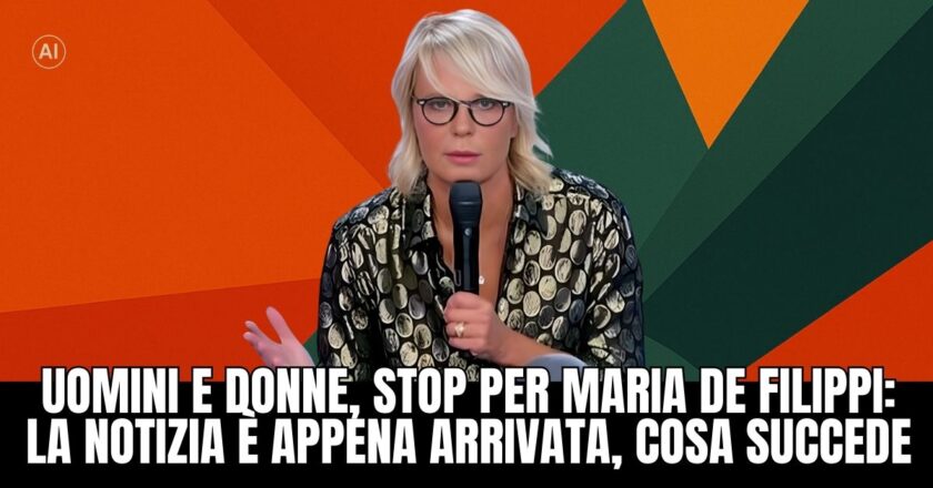Maria De Filippi si ferma: il pomeriggio di Canale 5 resta senza regina