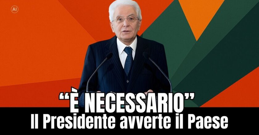 È necessario coltivare la pace: le riflessioni del Presidente Mattarella