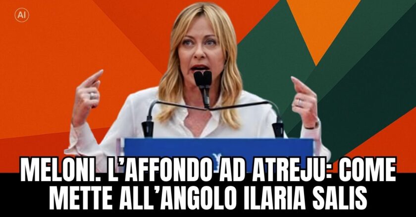 Atreju, Giorgia Meloni dà una lezione a Ilaria Salis: “Vergogna, vergogna, vergogna!”