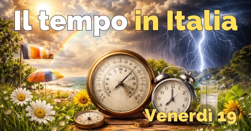 Meteo Italia venerdì 18 dicembre: piogge al Centro-Nord e neve in montagna
