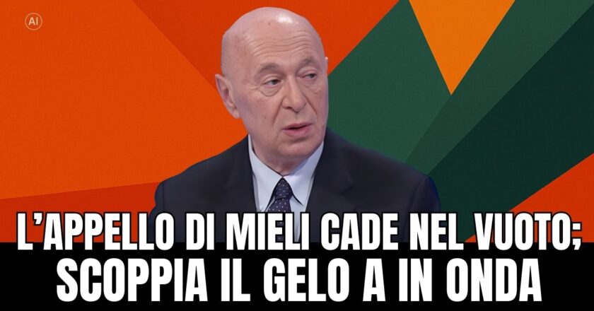 Paolo Mieli prova (invano) a frenare In Onda sulla questione Netanyahu