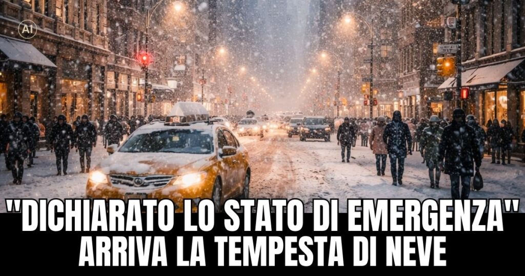 Neve emergenza meteo
