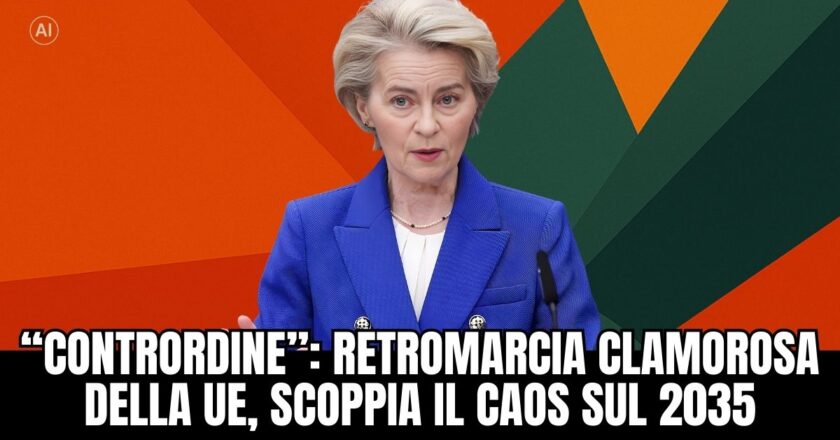 Retromarcia Ue su diesel e benzina: salta il divieto dal 2035
