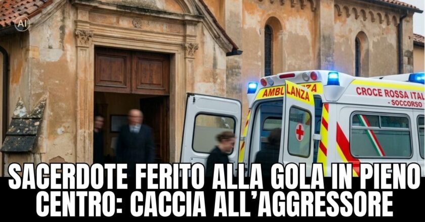 Aggressione a Modena: sacerdote ferito da arma bianca nel centro città