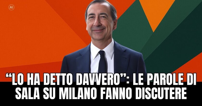 Milano, per Sala il problema non è la criminalità ma il fascismo