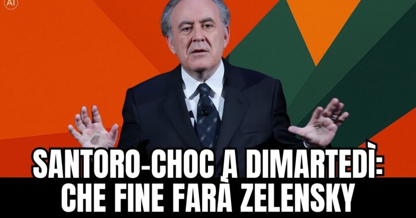 Santoro scuote DiMartedì: “Zelensky è politicamente finito?”