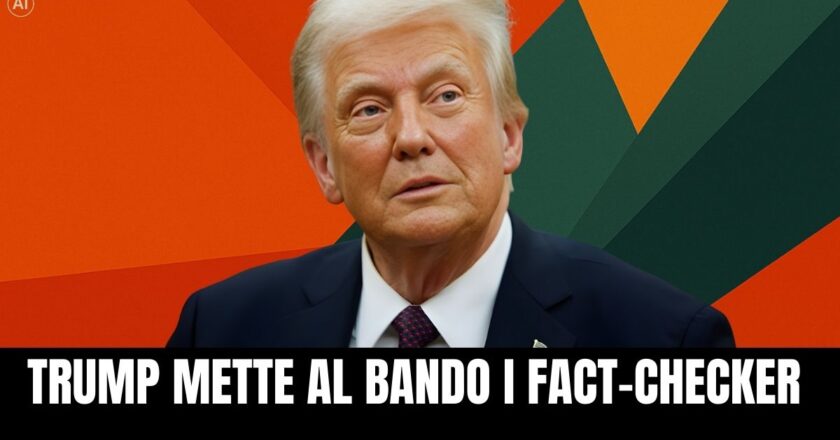 Trump mette al bando i fact-checker: stretta sui visti USA