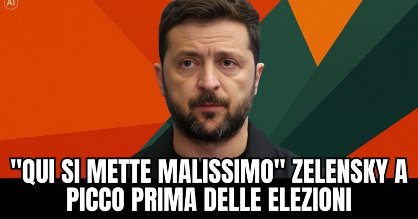Si mette male per Zelensky: crolla nei sondaggi dopo lo scandalo corruzione e ora c’è aria di elezioni