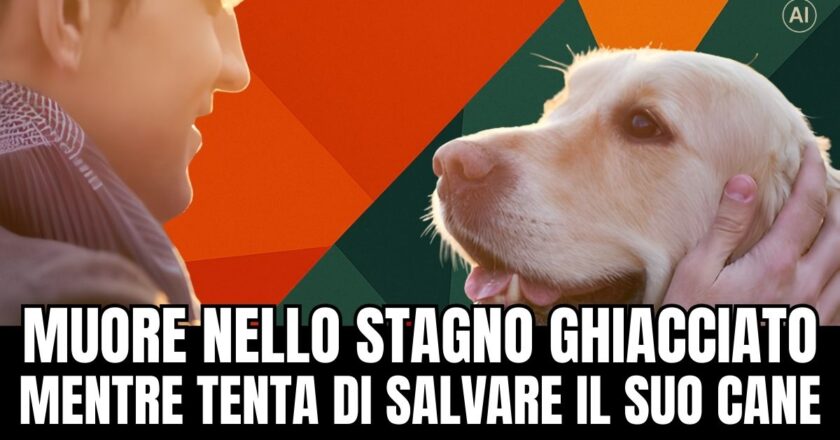 Muore nello stagno ghiacciato mentre tenta di salvare il suo cane