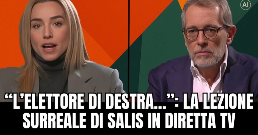 “L’Elettore di Destra…”: La Lezione Surreale di Salis in Diretta TV