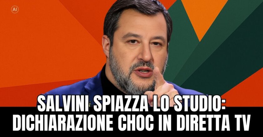 Salvini rompe lo schema: “Non sto con Putin, sto con l’Italia”