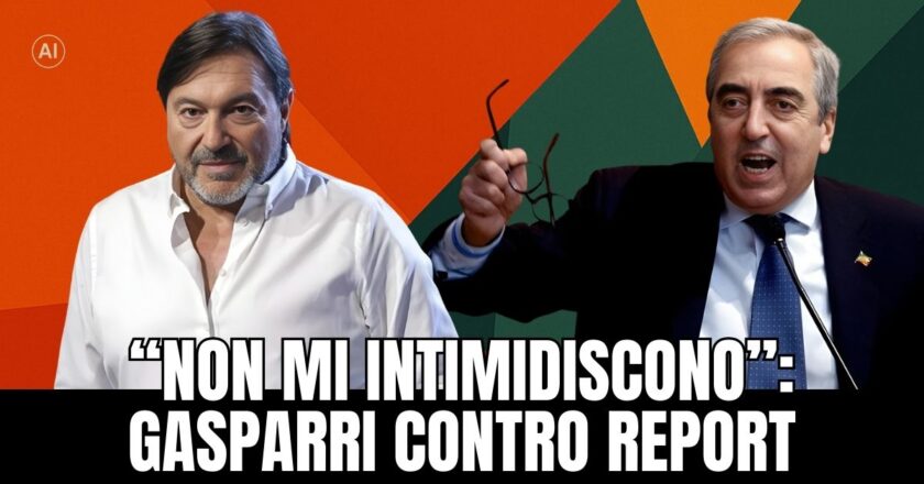 Gasparri non arretra: “io non mi fermo davanti alle intimidazioni”
