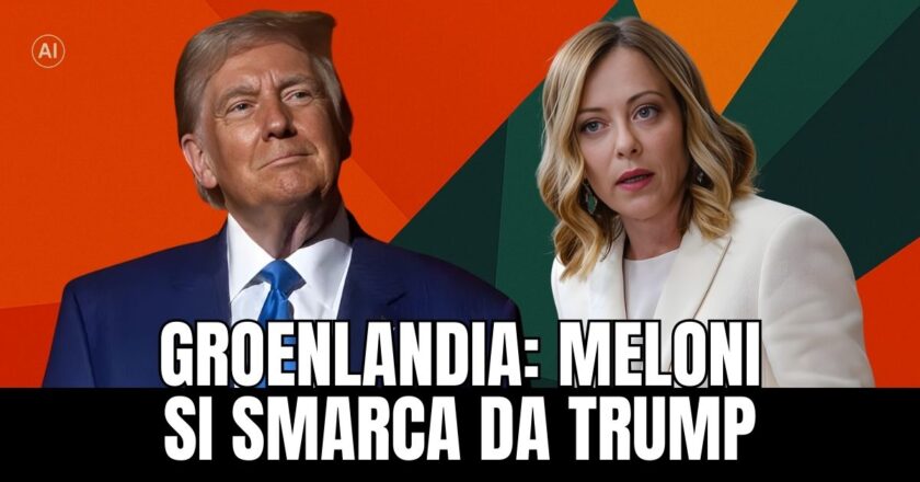 Groenlandia: Meloni si smarca da Trump