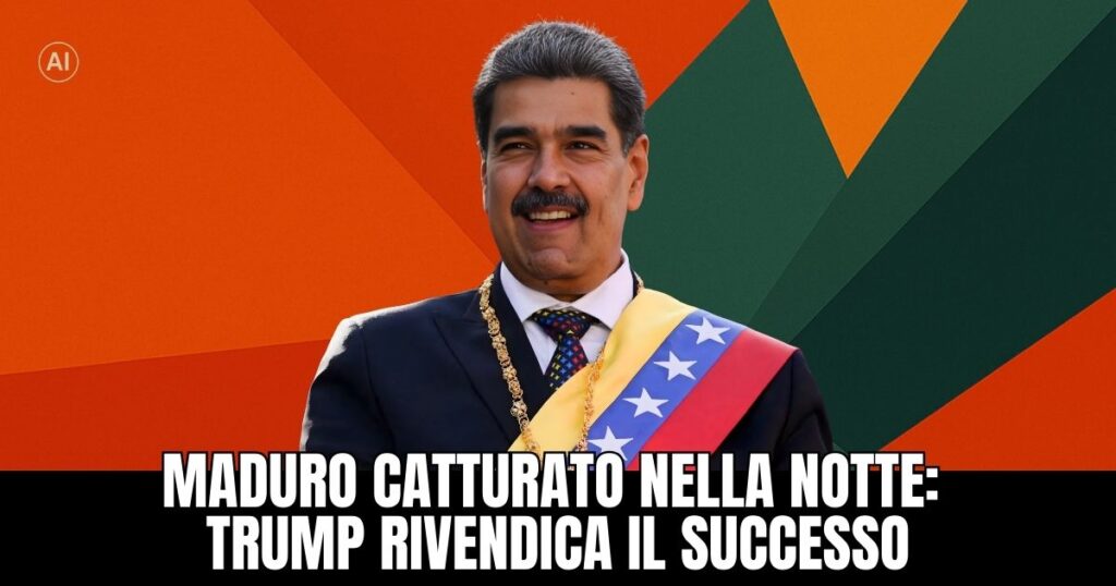 Maduro catturato