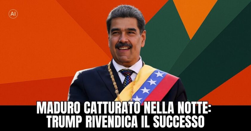 Operazione americana in Venezuela: catturato Maduro, Washington rivendica il successo
