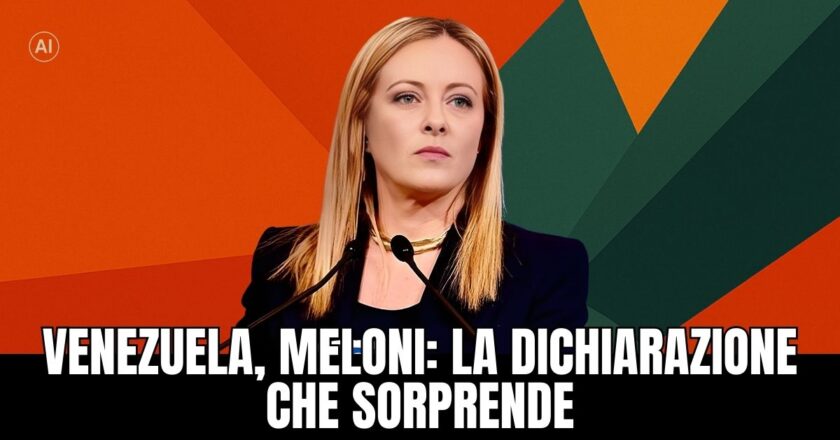 Venezuela, la posizione equilibrata di Meloni tra principi e realismo