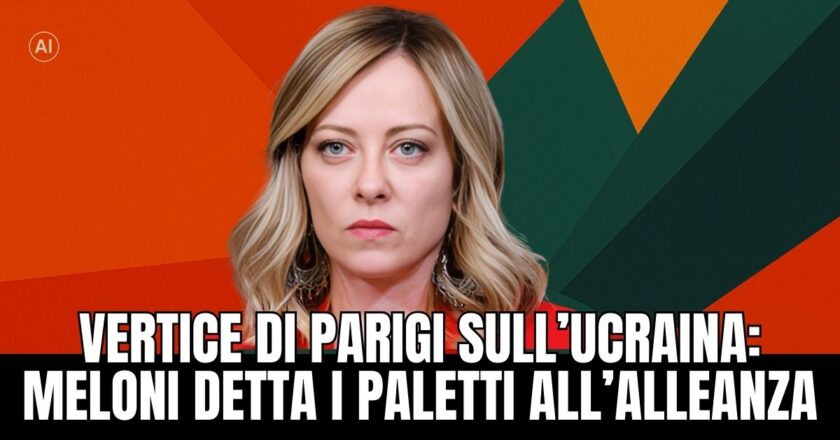 Meloni traccia la linea italiana sull’Ucraina