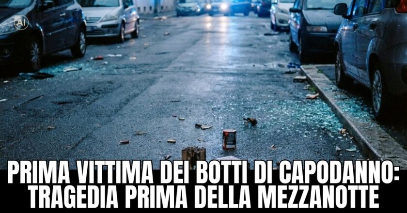 Roma, tragedia prima del Capodanno: muore per l’esplosione di un petardo