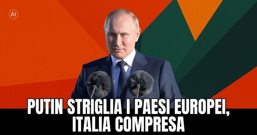 Putin striglia l’Europa: l’Italia nel mirino del Cremlino