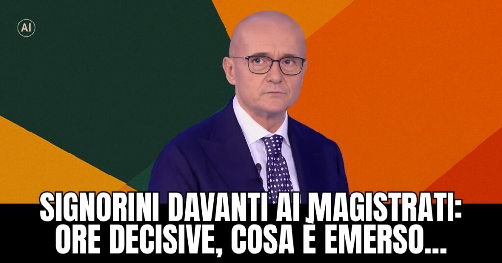Signorini interrogatorio volontario