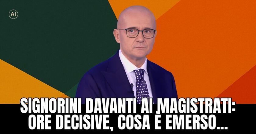 Signorini davanti ai magistrati: ore decisive, ecco come è andata