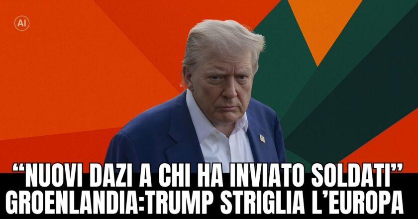 “Nuovi dazi a chi ha inviato soldati”: Trump striglia l’Europa sulla Groenlandia