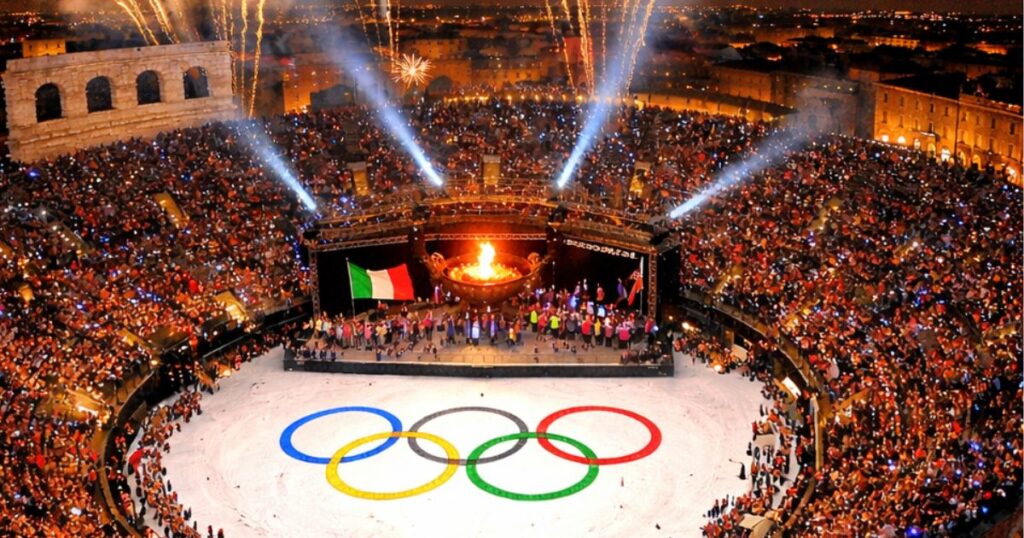 olimpiadi invernali chiusura Verona