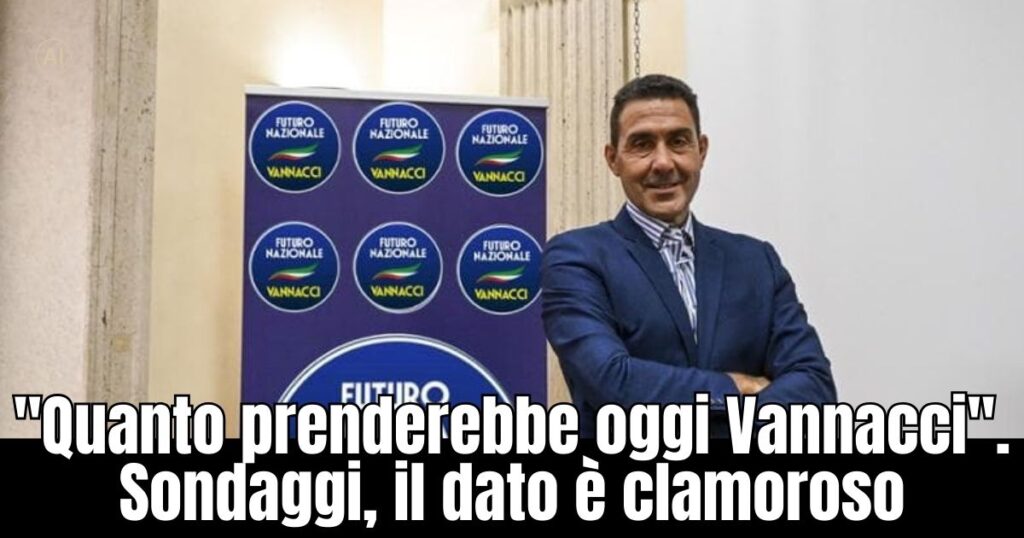 Vannacci sondaggio politico