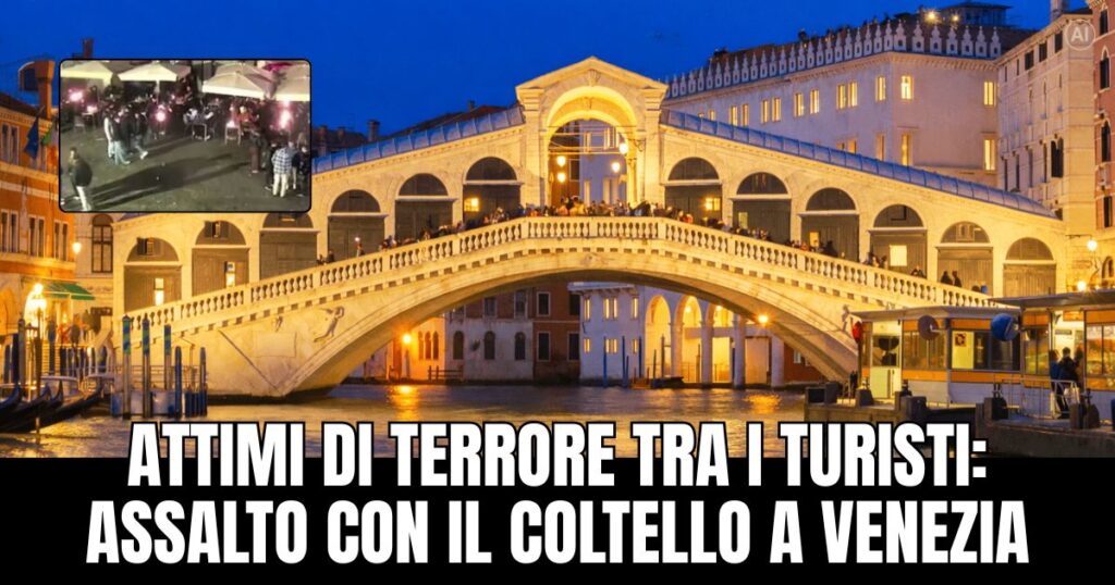 Venezia turisti Ponte di Rialto